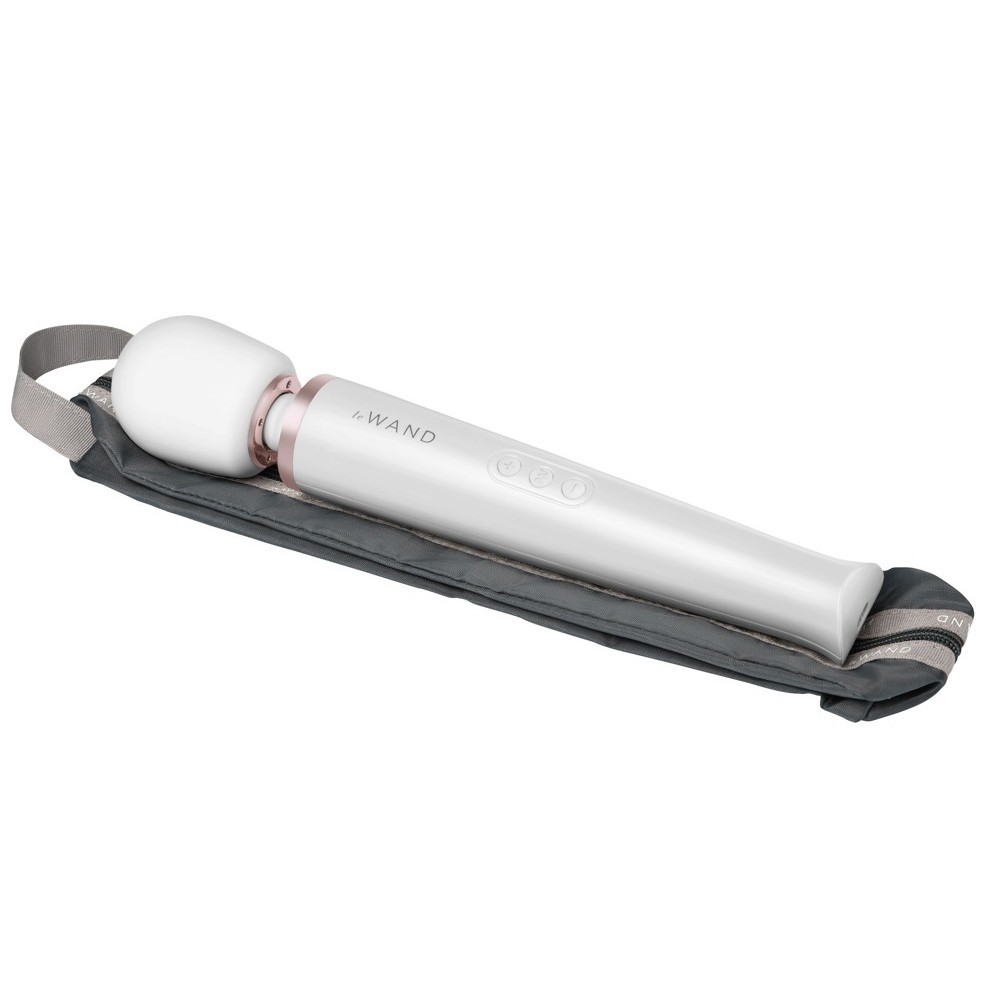 Le Wand Rechargeable Body Massager White Masaj Wand Vibrator