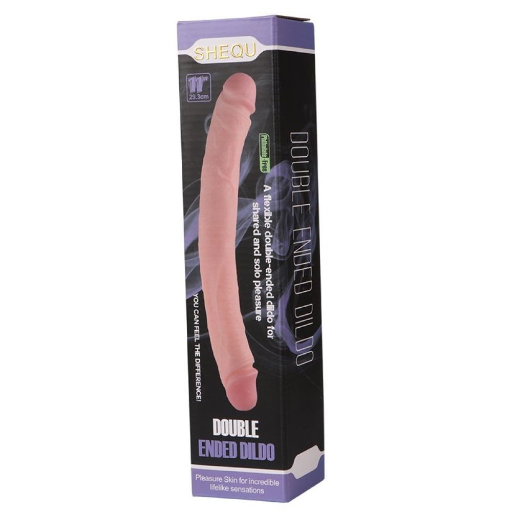 Shequ Elvis Flexible Moon Çift Taraflı Realistik Penis XS-WBC10067-S