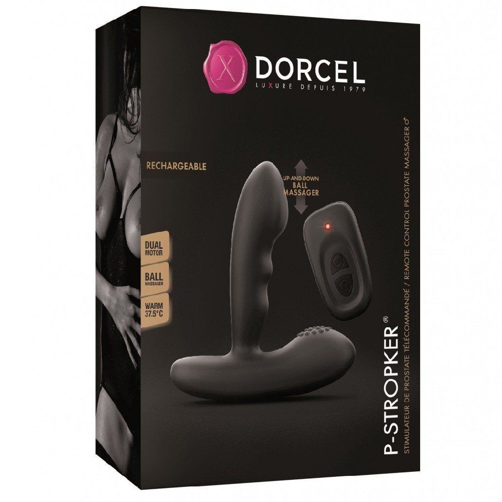 Dorcel P-Stroker Prostat Stimulatör Hareketli Anal Vibratör