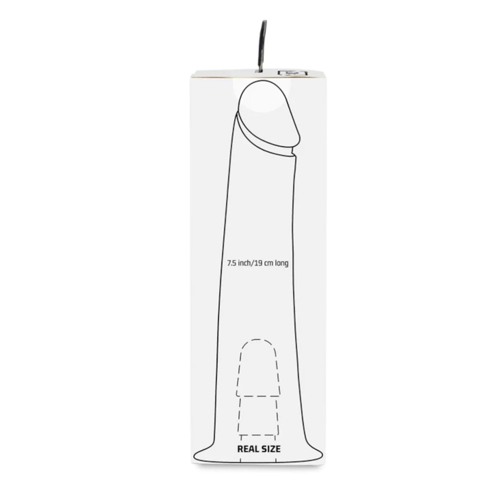 Kiiroo Keon Vacuum-Lock Realistic Dildo 7.5 Inch Black