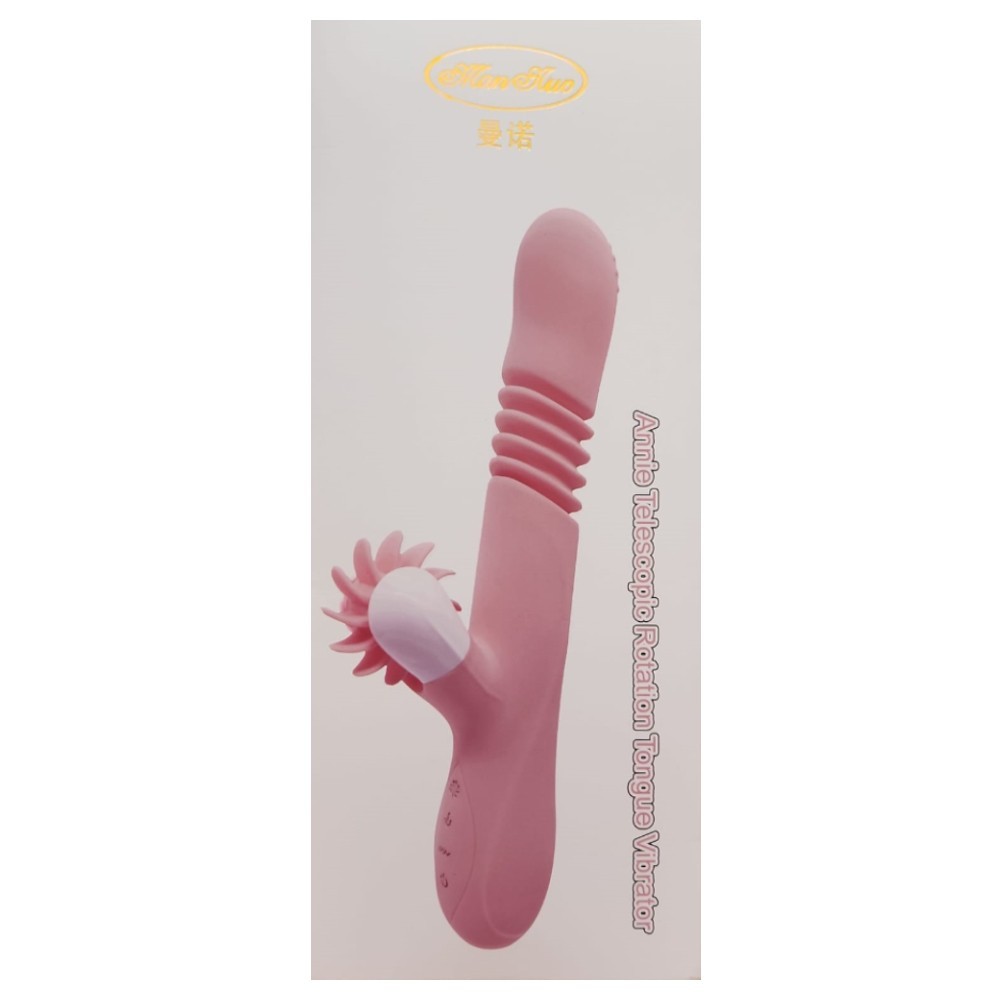 bAŞKa Nuo Licking Thrusting Isıtmalı ve İleri Geri Hareketli Rabbit Vibratör