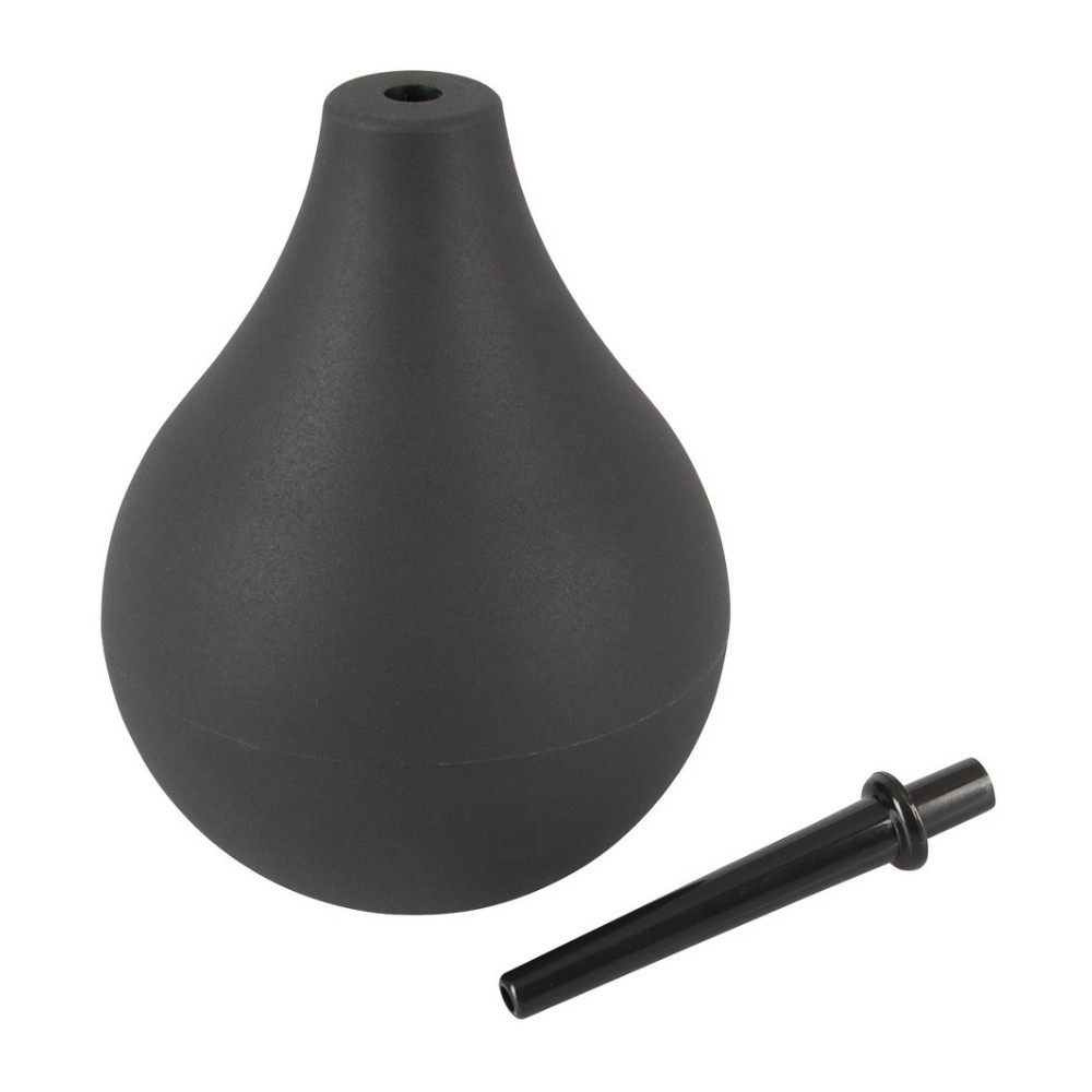 Black Velvets Soft Touch Anal Douche and Anal Plug Kit