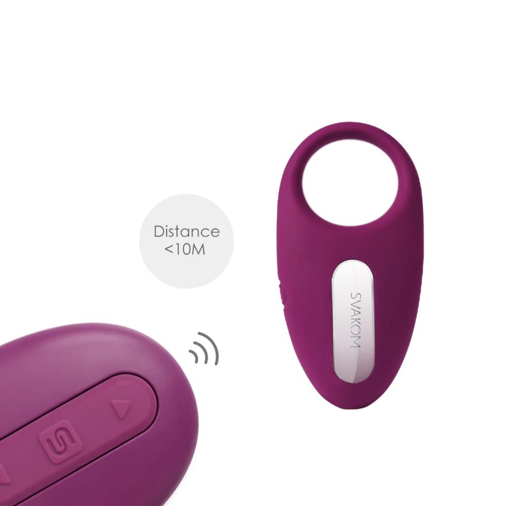 Svakom Winni Wearable Remote Control Vibrating Penis Halkası