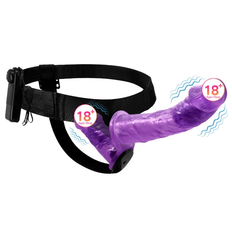 Baile Ultra Passionate Harness Belden Bağlamalı Biseksüel Strap-On Penis