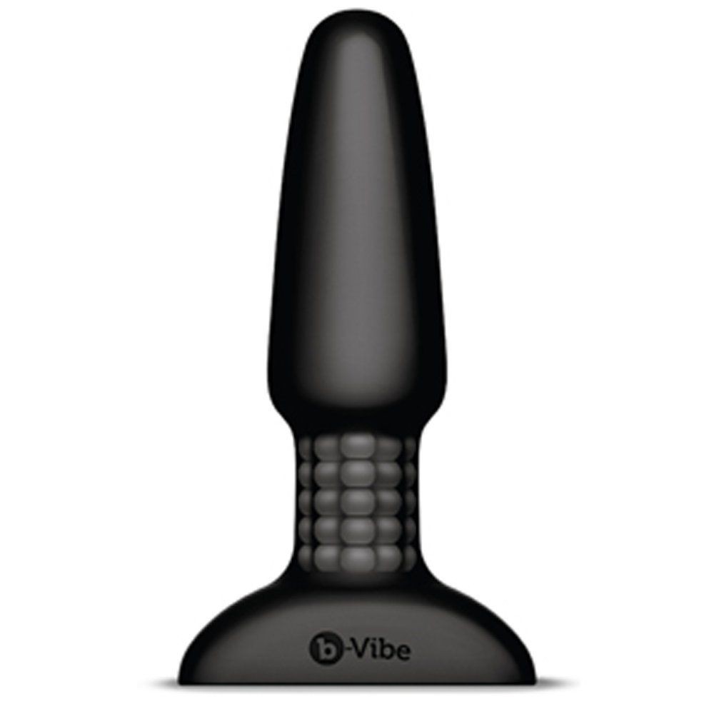 B-Vibe Rimming Remote Control Anal Plug 2-Black
