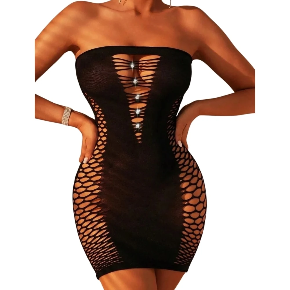 Başka Vivaldy Dekolteli Vücut Çorabı