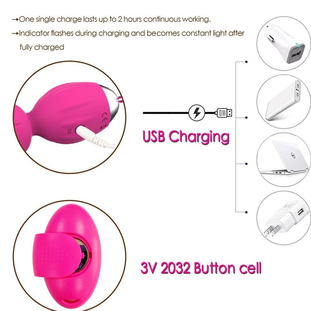 bAŞKa Exuis Kegel Balls Uzaktan Kumanda Kegel Vibratör