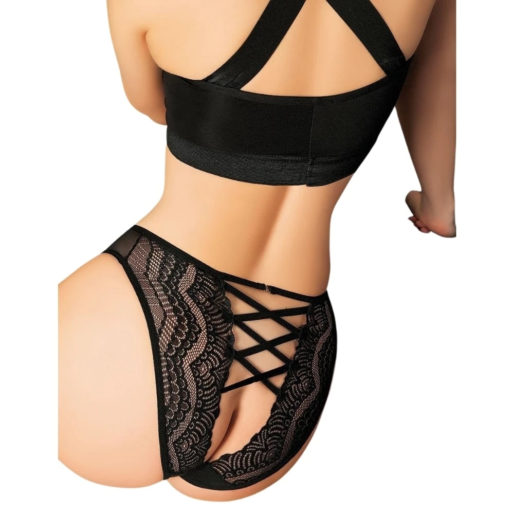 Başka Fantasy Wear Dantelli Arkası Dekolteli Seksi Külot