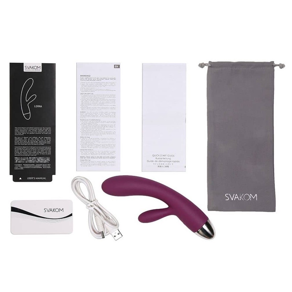 Svakom Lorna Touch Sensor Rabbit Vibrator