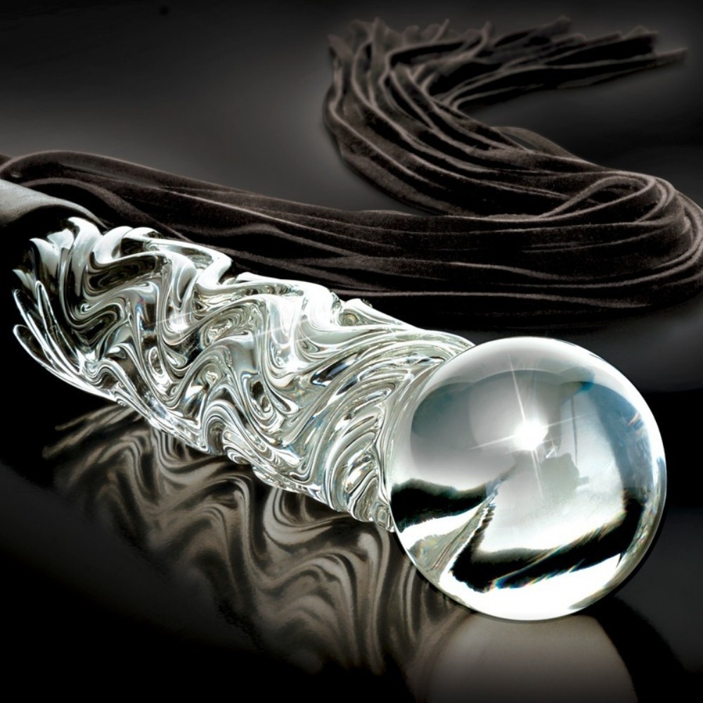 Pipedream İcicles Hand Blown Glass Whip Cam Kırbaç