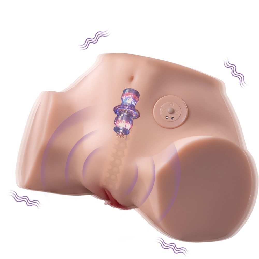 Shequ Fennie Vibrating Masturbator Realistik Kalça SQ-MASV50062