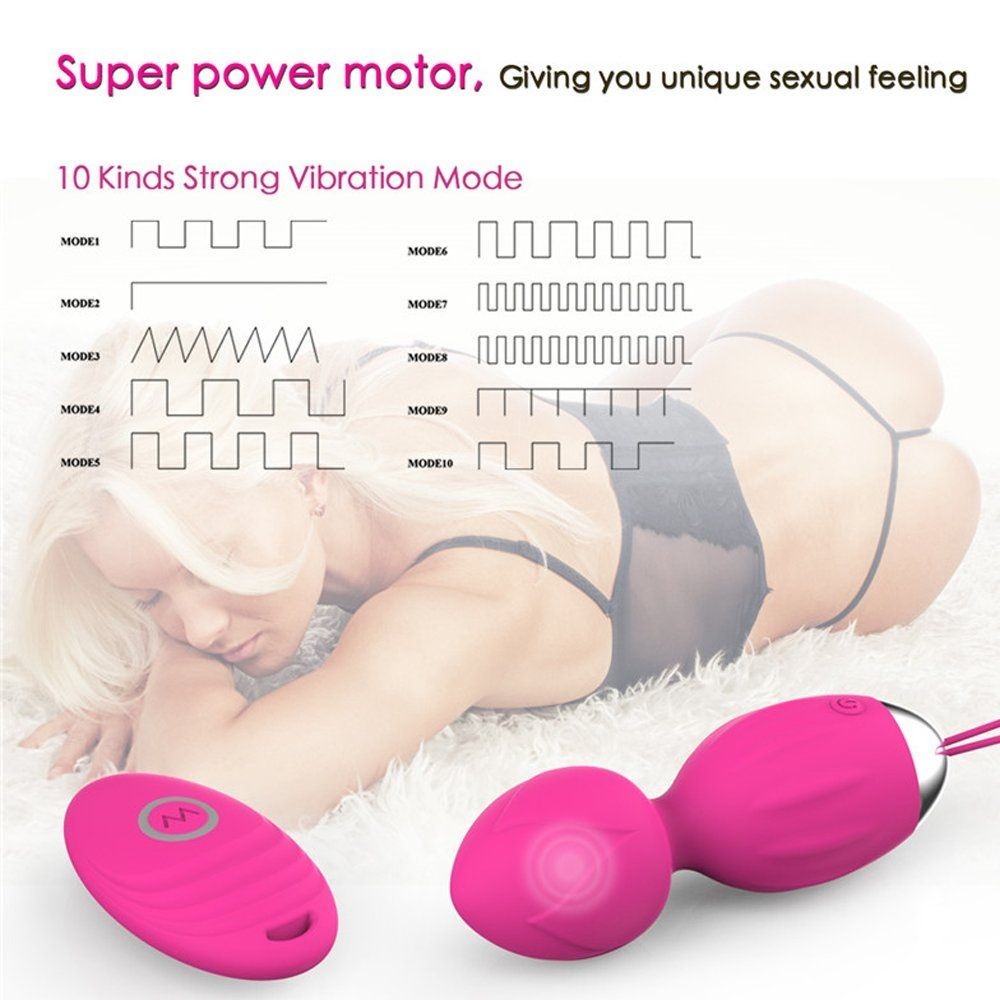 bAŞKa Exuis Kegel Balls Uzaktan Kumanda Kegel Vibratör