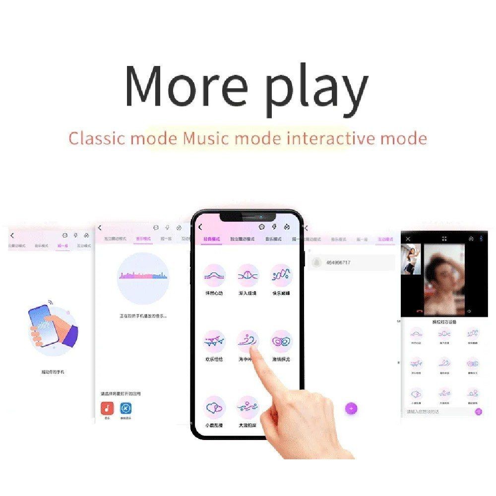 bAŞKa Phone Control Orgasm Telefon Kontrollü Giyilebilir Vibratör