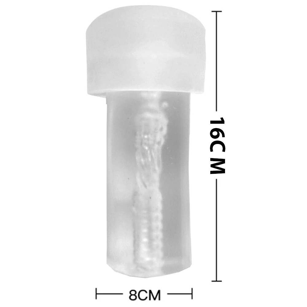 bAŞKa Fun Long Pump Sleeve Transparent Uzun Vajina Başlık