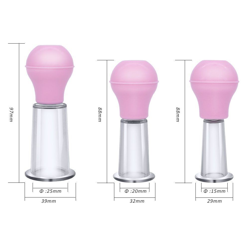 bAŞKa Fetish Fantasy Series Nipple Sucker Two Pcs. Erojen Bölge Vakum Pompası
