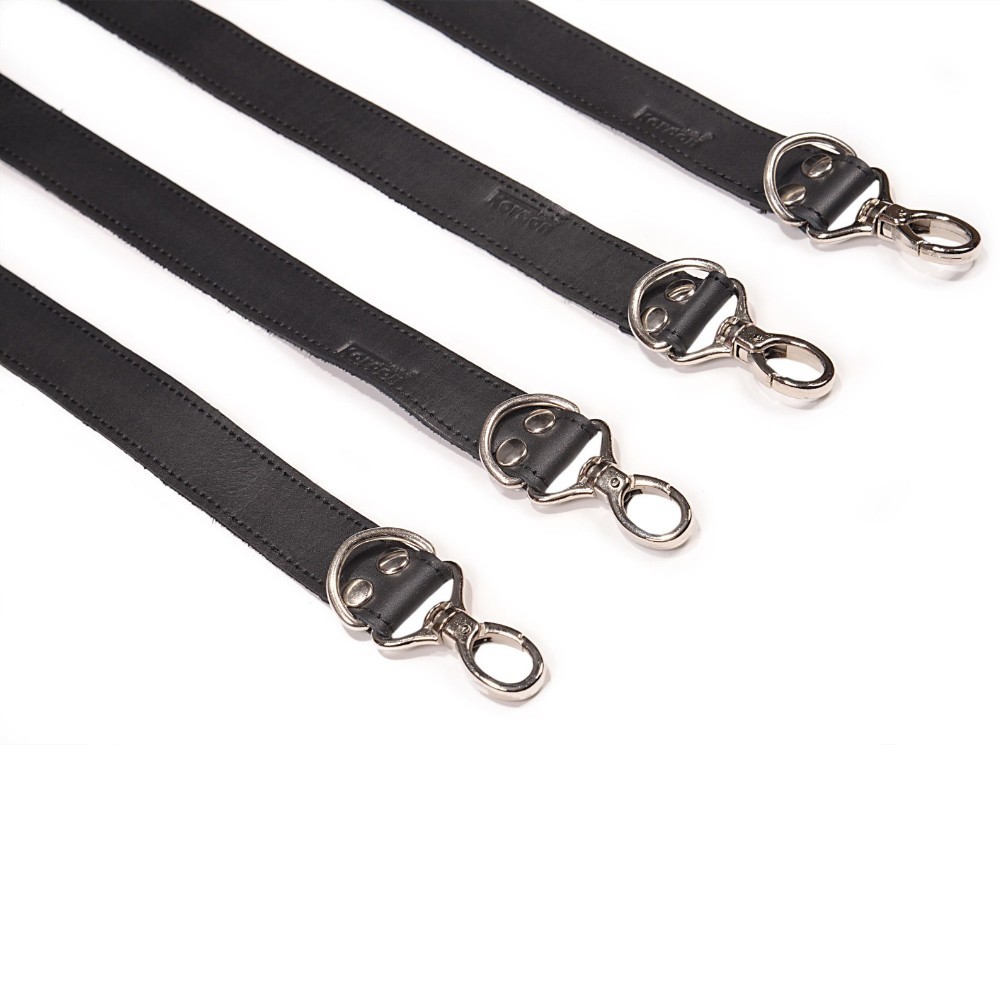 bAŞKa The Fetish Fantasy Series Lux Bed Strap 4 Pcs. Yatak Bağlama Seti
