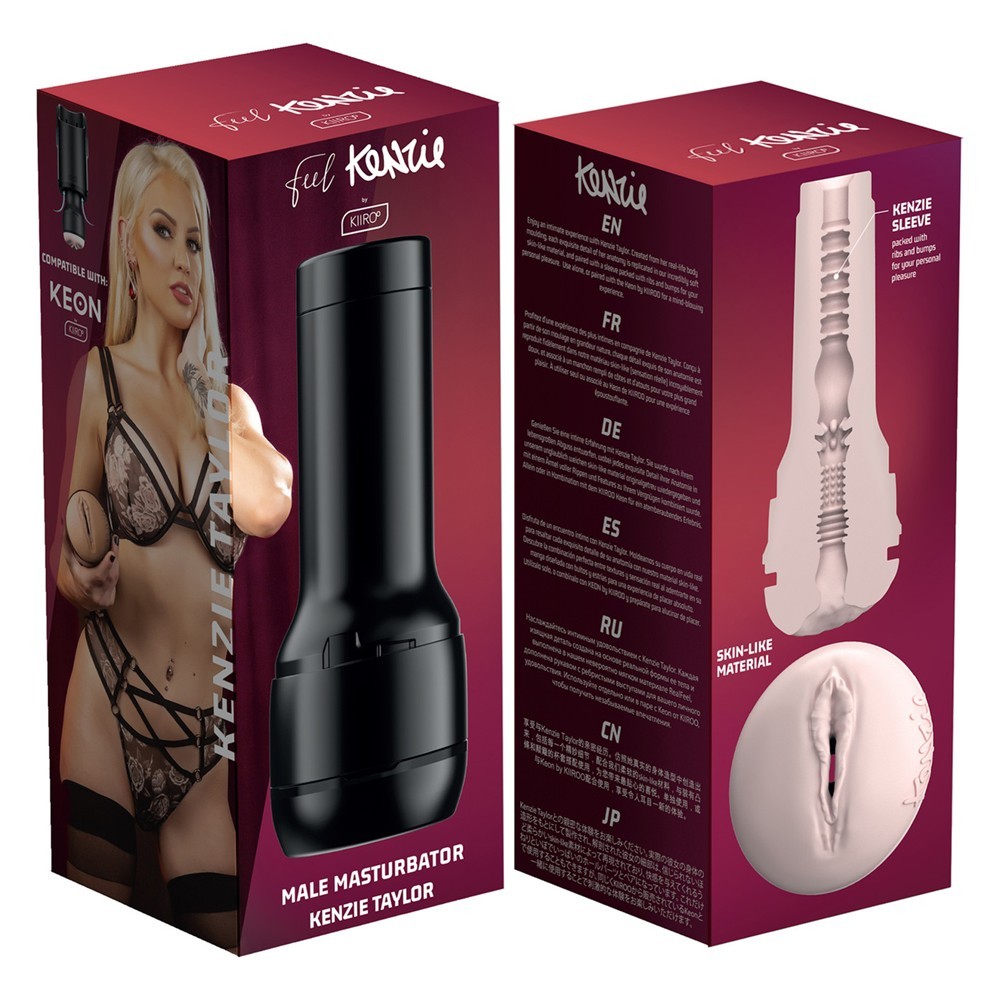 Kiiroo Star Collection Strokers Feel Kenzie Taylor Masturbator