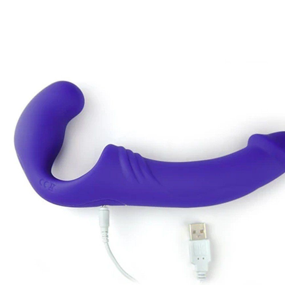 Aphrodisia Double Rider Strapless Strap-On Şarjlı Vibratör