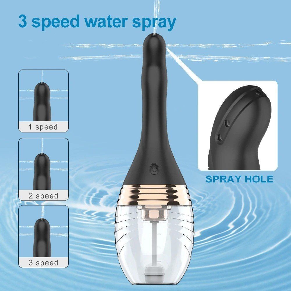 bAŞKa Enema Bulb 3 Hız Otomatik Anal Duş Temizlik Pompası