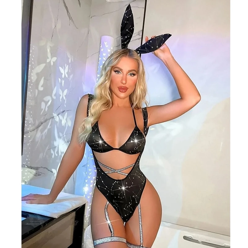 Başka Fantasy Wear Lingerie Dream Dante Trend Tavşan Kız Kostümü