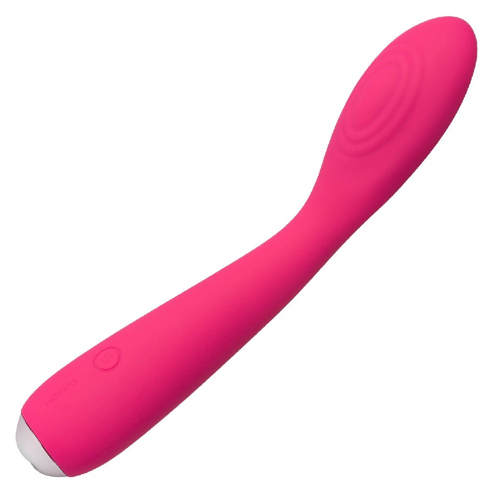 Svakom Iris Soft Esnek Kavisli Su Geçirmez Şarj Edilebilir G-Spot Vibratör