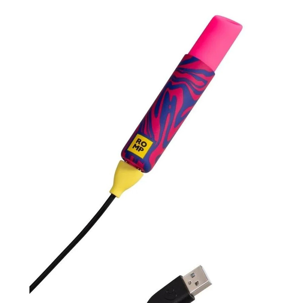 Romp Lipstick Vibe Şarj Edilebilir Emiş Güçlü Ruj Vibratör