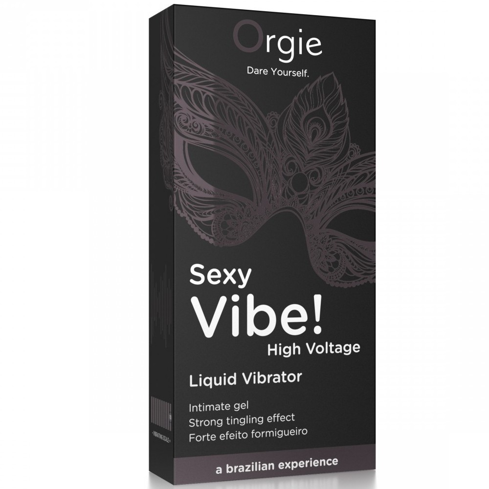 Orgie Sexy Vibe Yüksek Voltaj Sıvı Vibratör 15 ml.