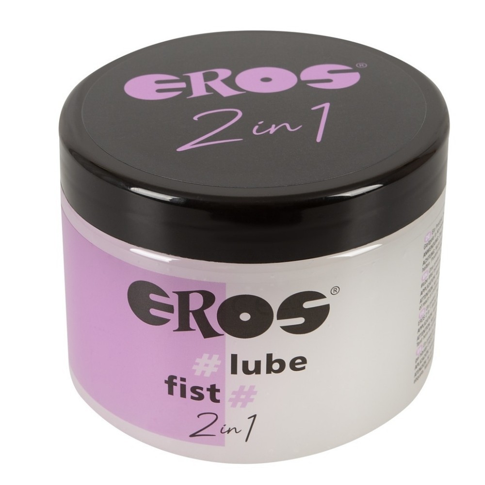 Eros 2 İn 1 Lube Fist Su ve Silikon Bazlı 500 Ml Kayganlaştırıcı Jel