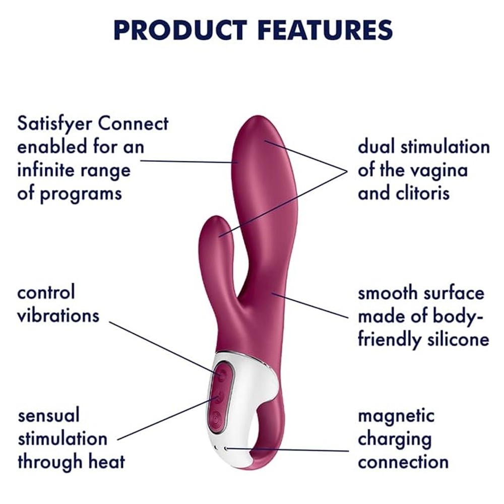 Satisfyer Heated Affair G Spot Isıtmalı Vibrator Pink