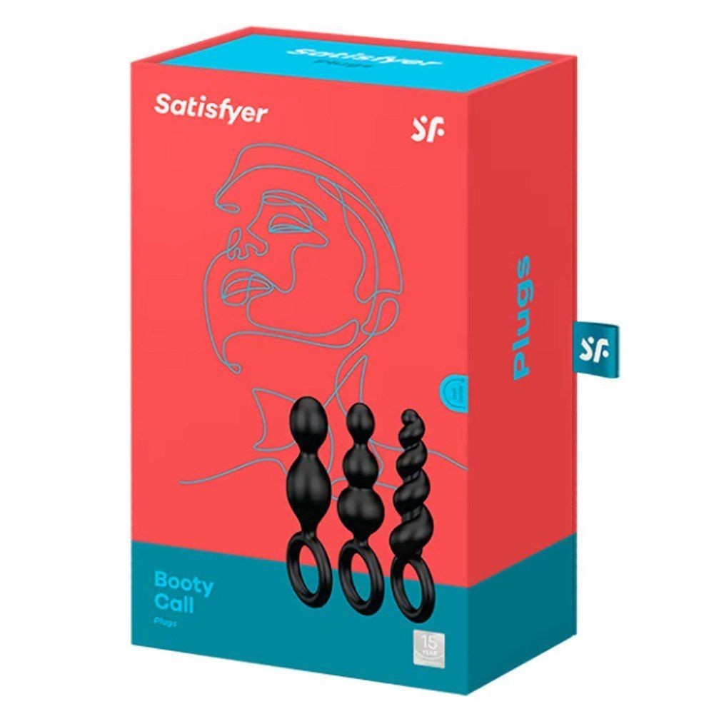 Satisfyer Booty Call Plugs Silicone Anal Toys