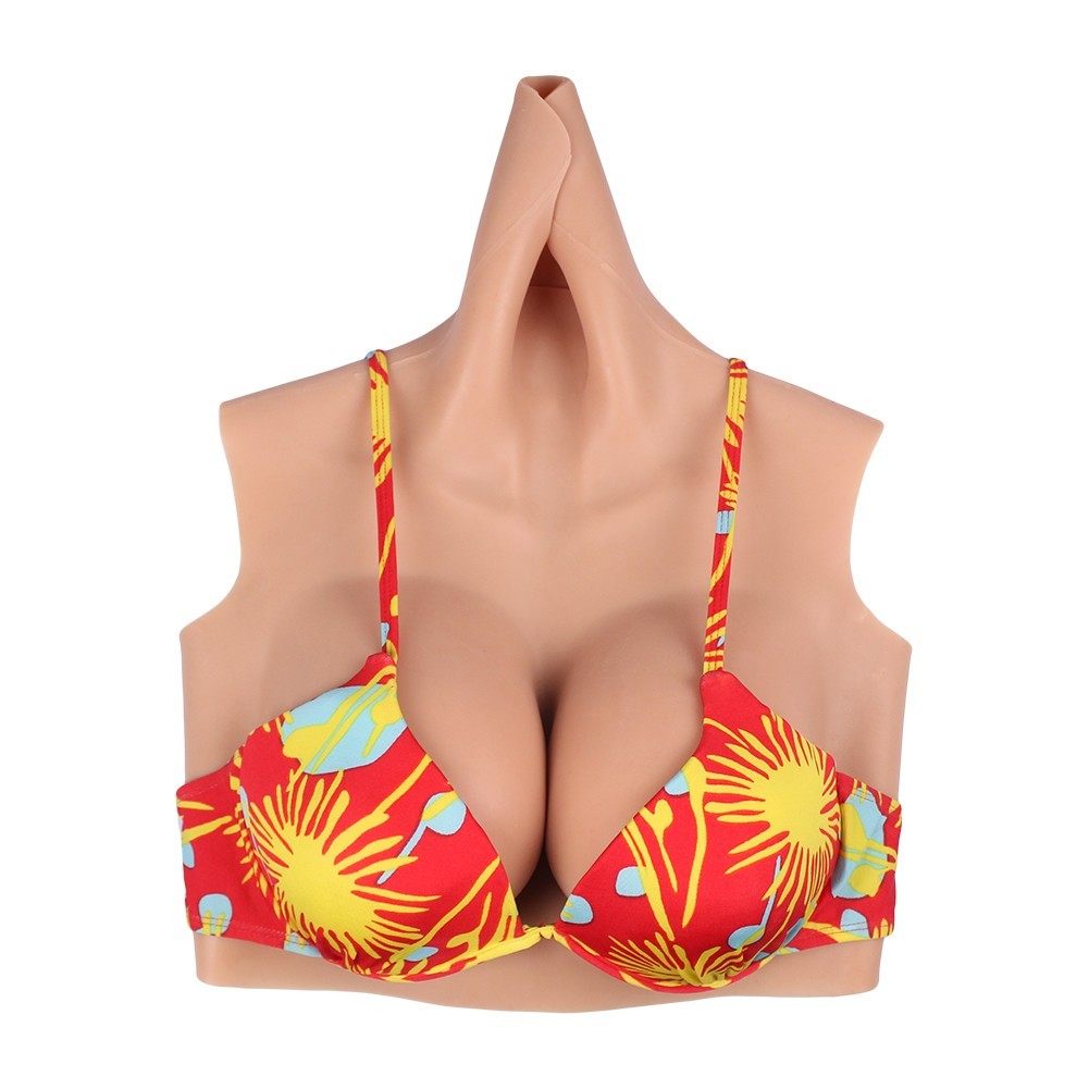 bAŞKa Crossdresser Breast Shapes Askılı Silikon Giyilebilir Göğüs-HG11