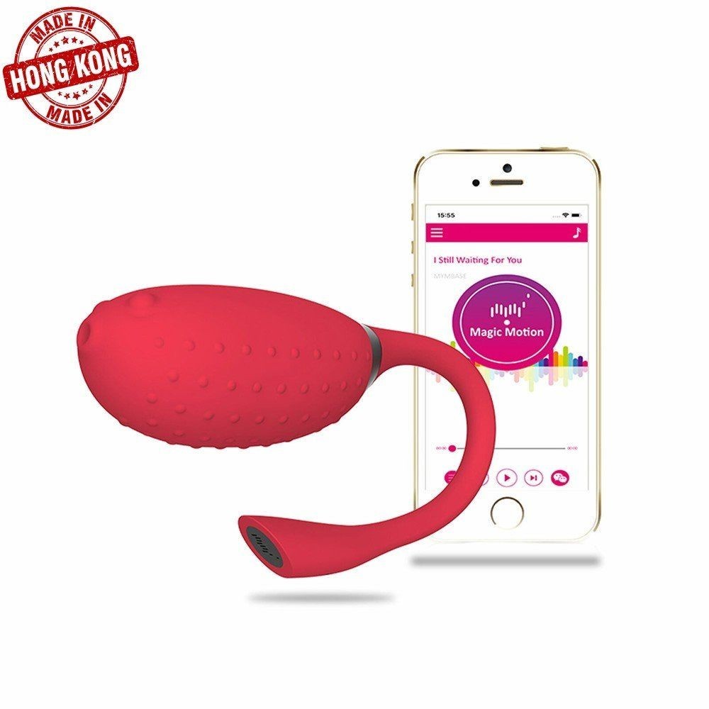 Magic Motion Fugu Red Giyilebilir Telefon Kontrollü Vibratör