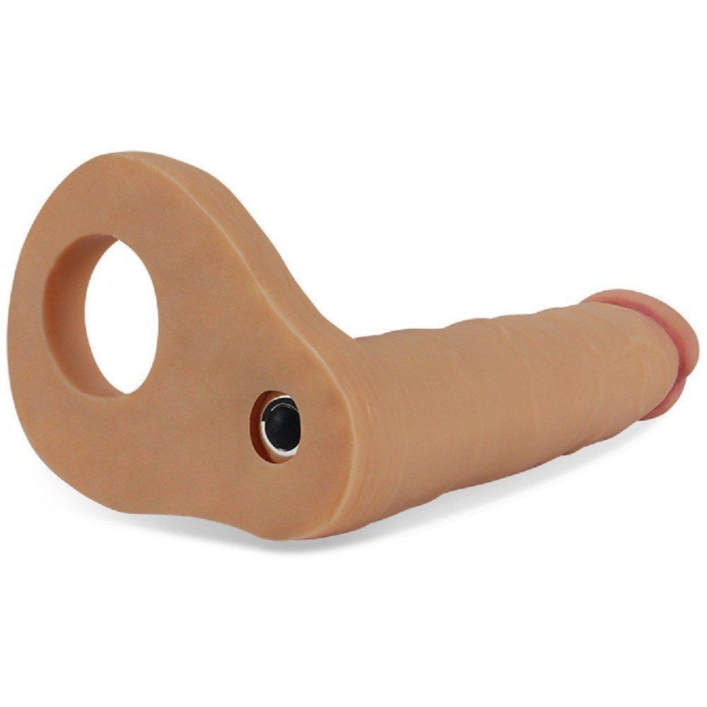 Lovetoy The Ultra Soft Double 15.8 cm Titreşimli Anal Penis LV1132