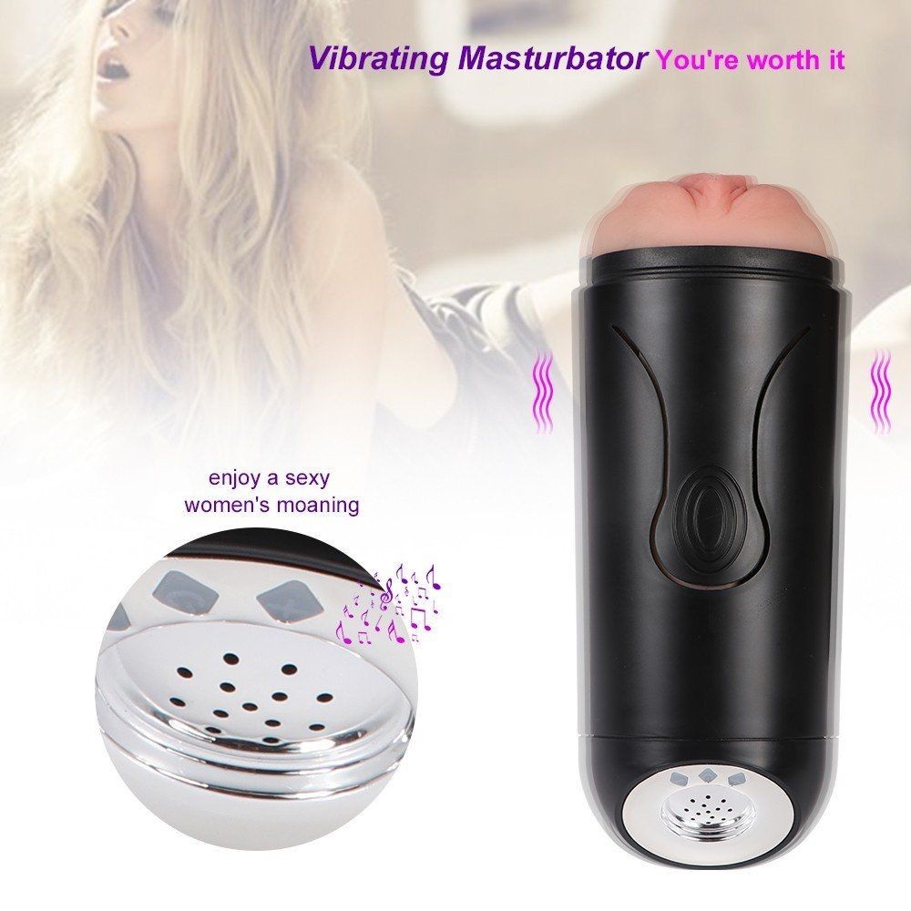 Shequ Fanny Sesli ve Hava Basınç Özellikli Şarjlı Titreşimli Masturbator SQ-MA70019
