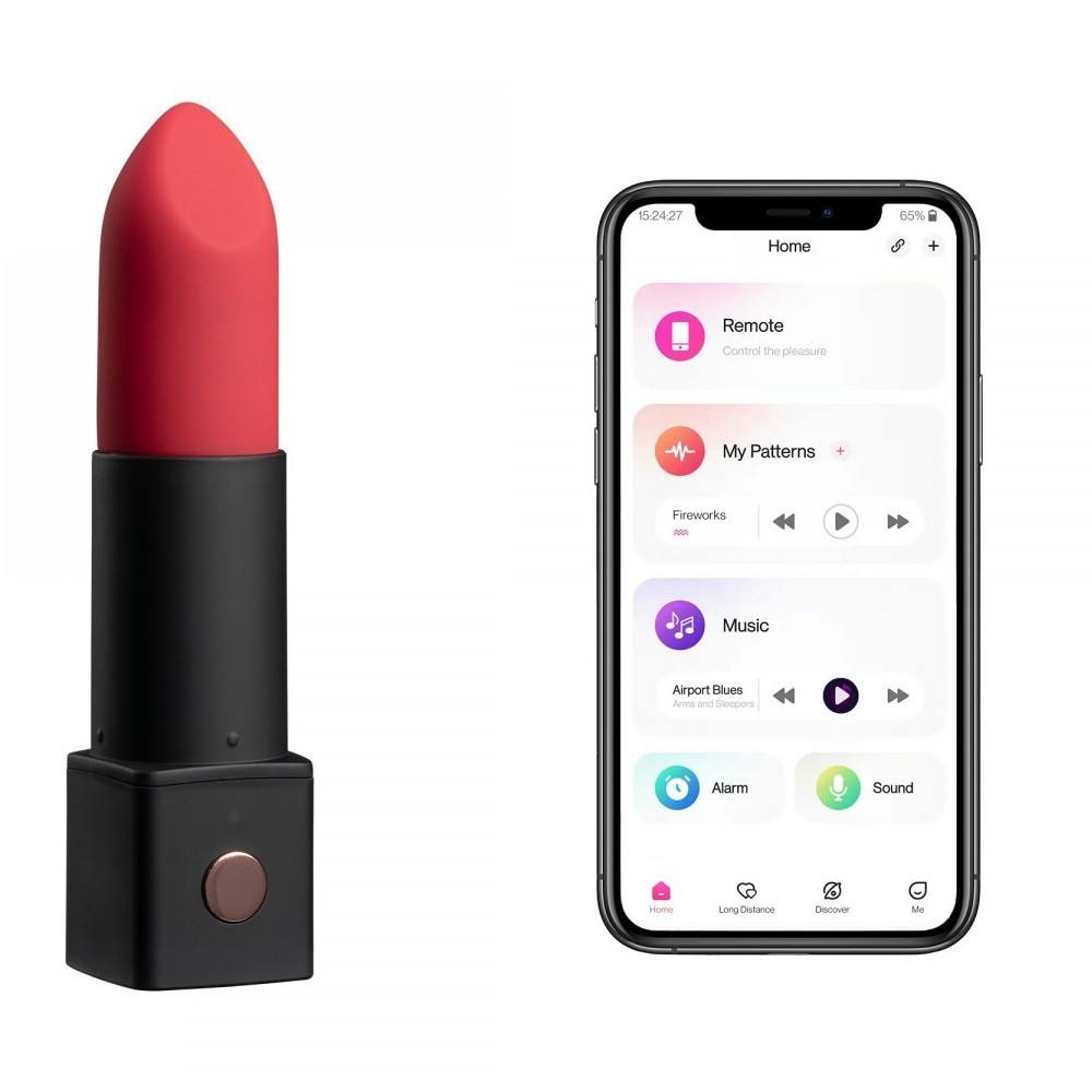 Lovense Exomoon Telefon Kontrollü Ruj Vibratör