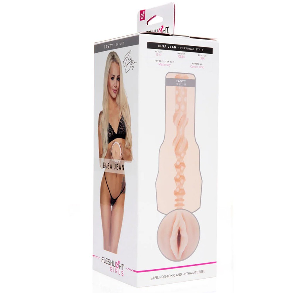 Original Fleshlight Girls Elsa Jean Tasty Realistik Vajina Masturbator