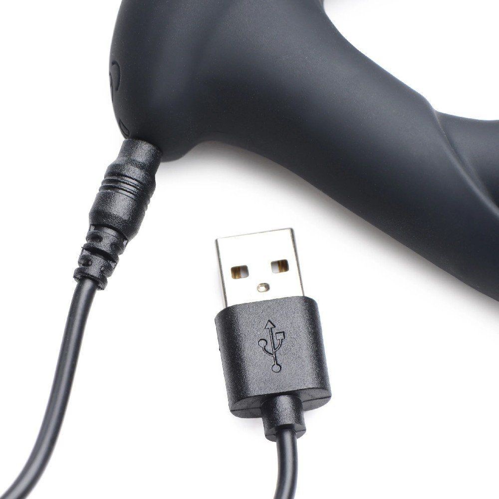 XrBrands Power P-Stim 7X Hollow Silicone Prostate Plug