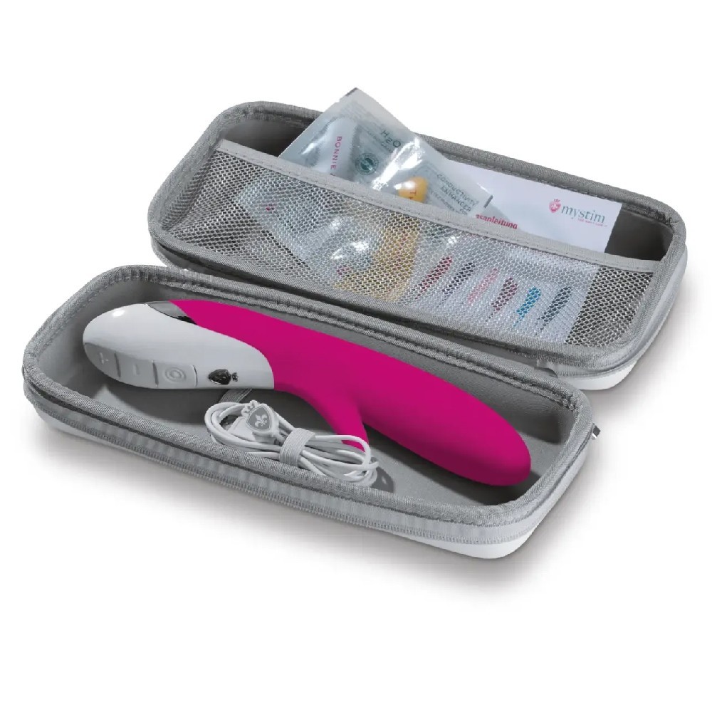 Mystim Danny Divido Rabbit Vibrator-Naughty Pink