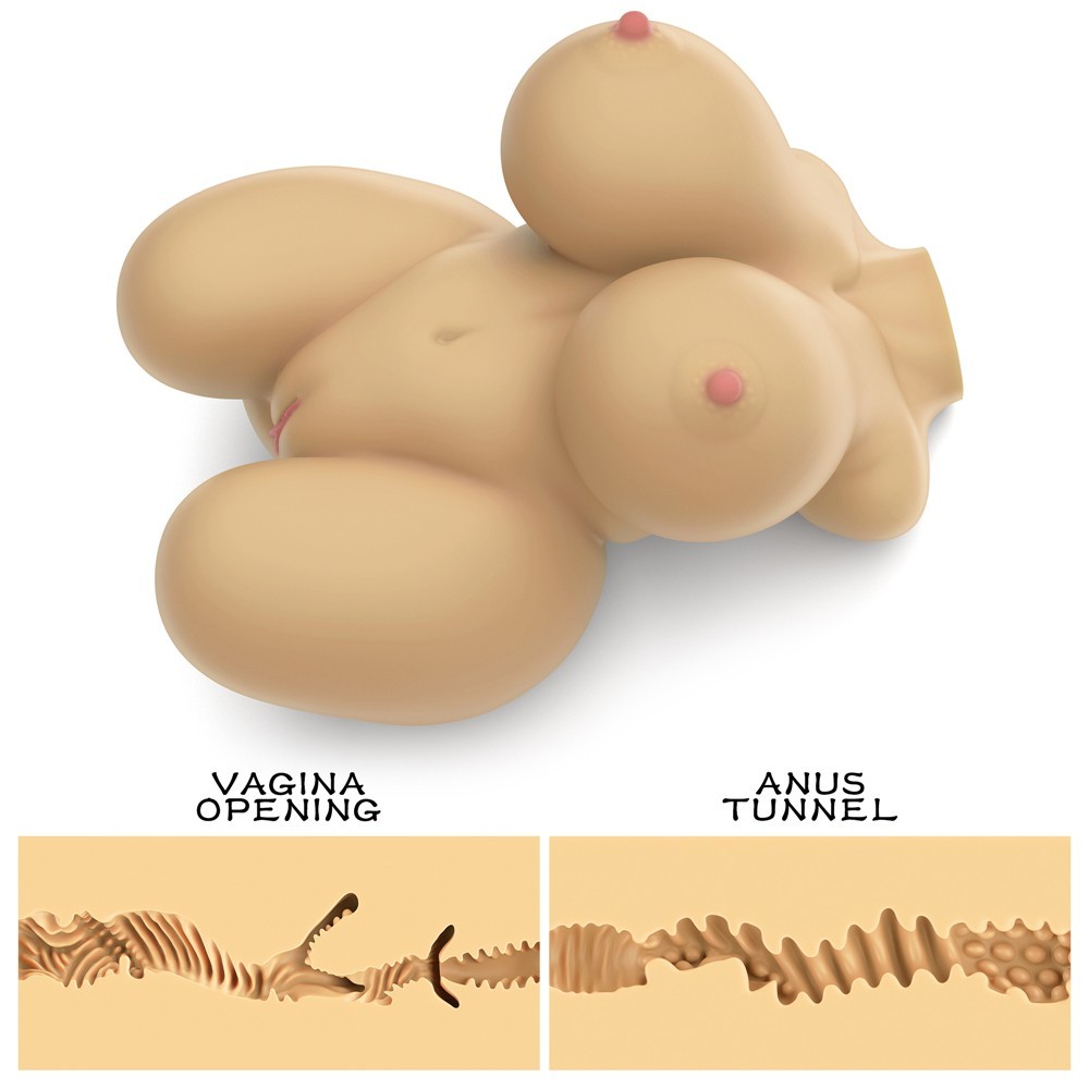 Lovetoy Streetgirl's #6 Flesh 5.1 Kg Realistik Vücut Masturbator LV352051