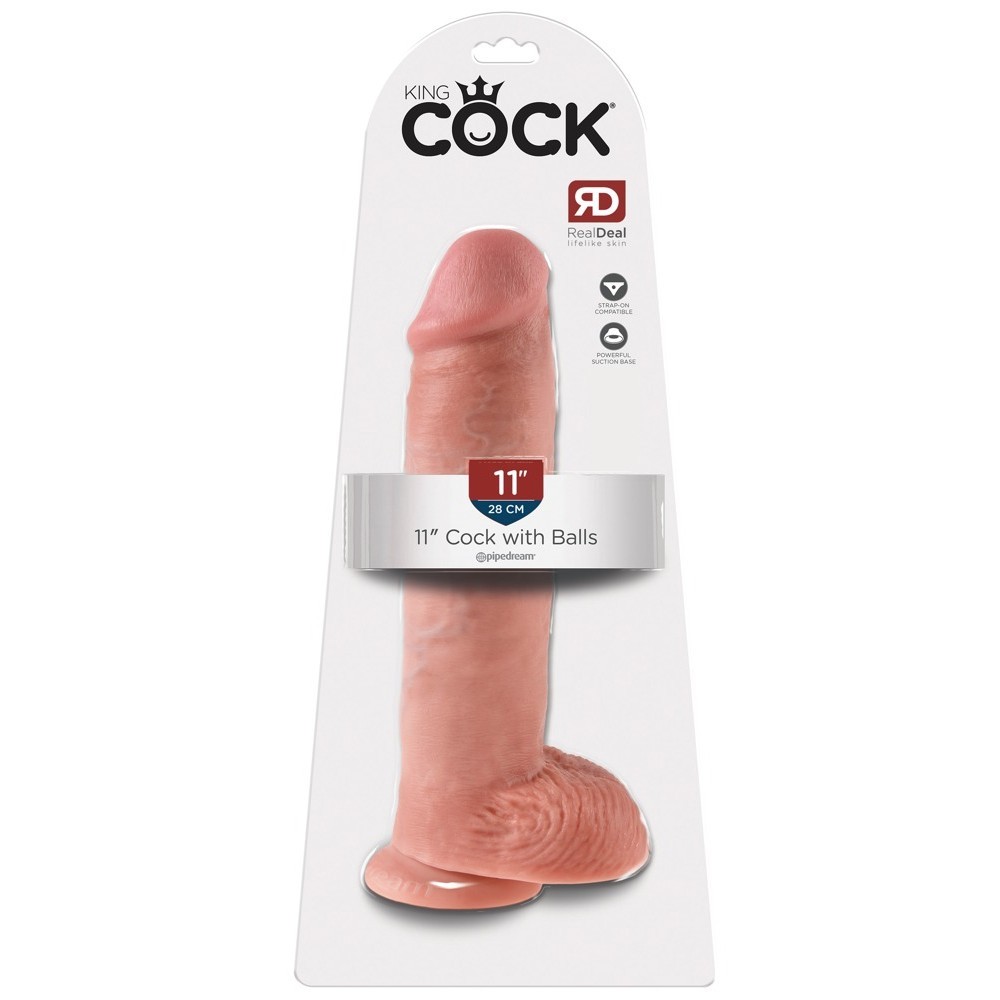 Pipedream King Cock 11 Inch Cock With Balls 28 cm Realistik Penis