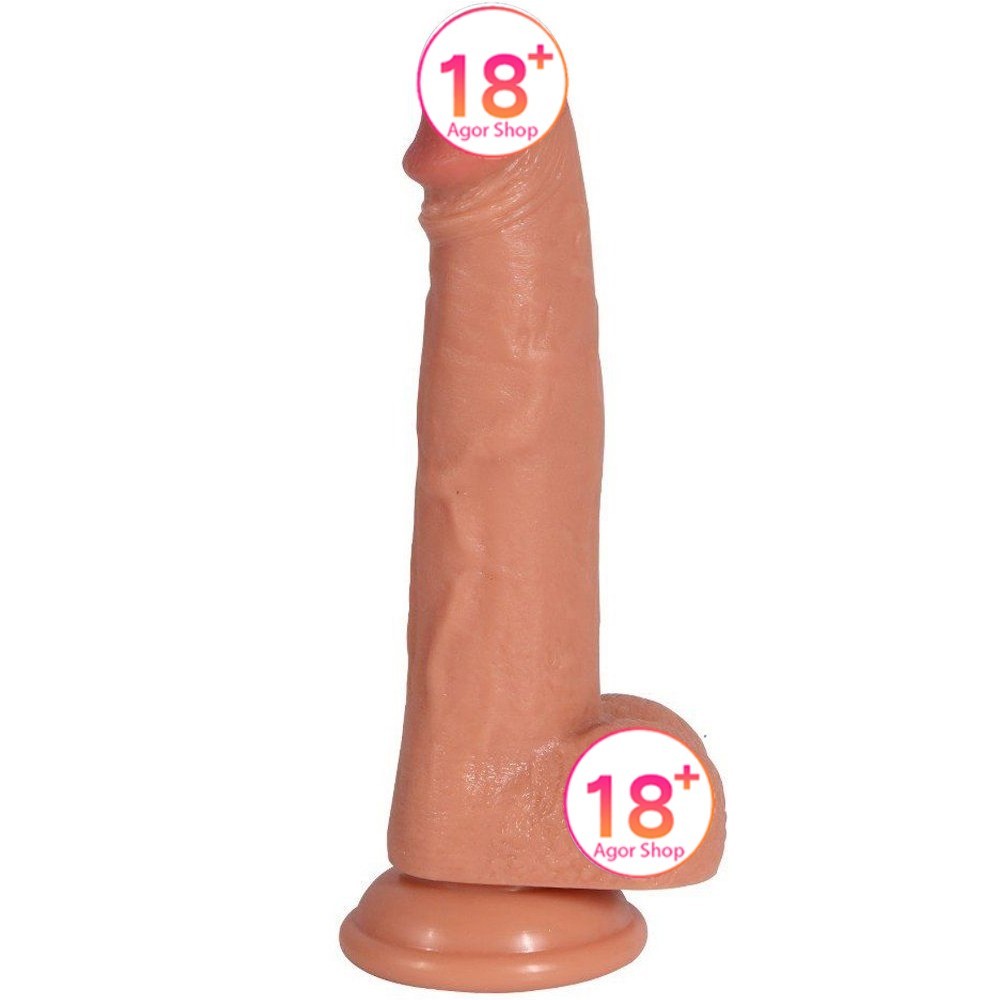 Shequ Dildo Series Archie Natural Çift Katmanlı Realistik Penis SQ-WBD10042