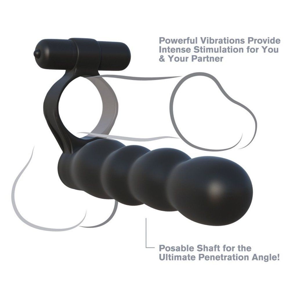 Pipedream Fantasy C-Ringz Posable Partner Double Penetrator