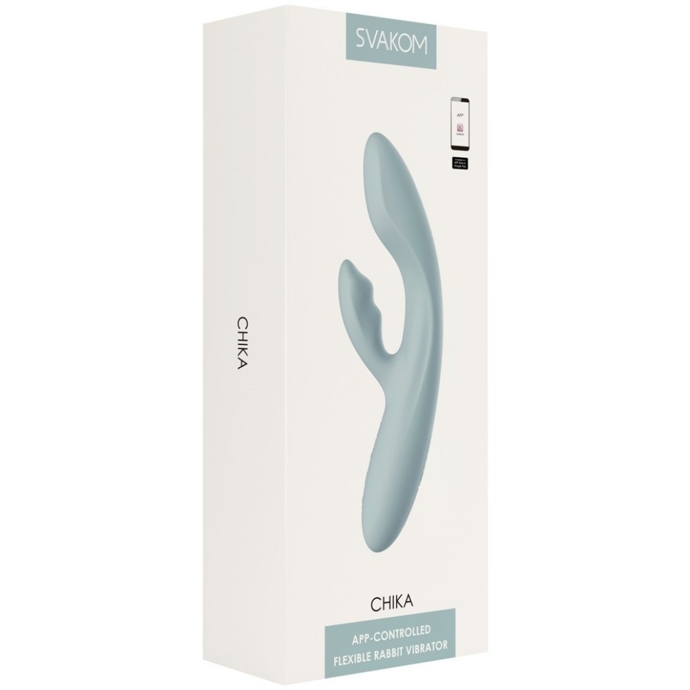 Svakom Chika App Controlled Isıtmalı Rabbit Vibrator