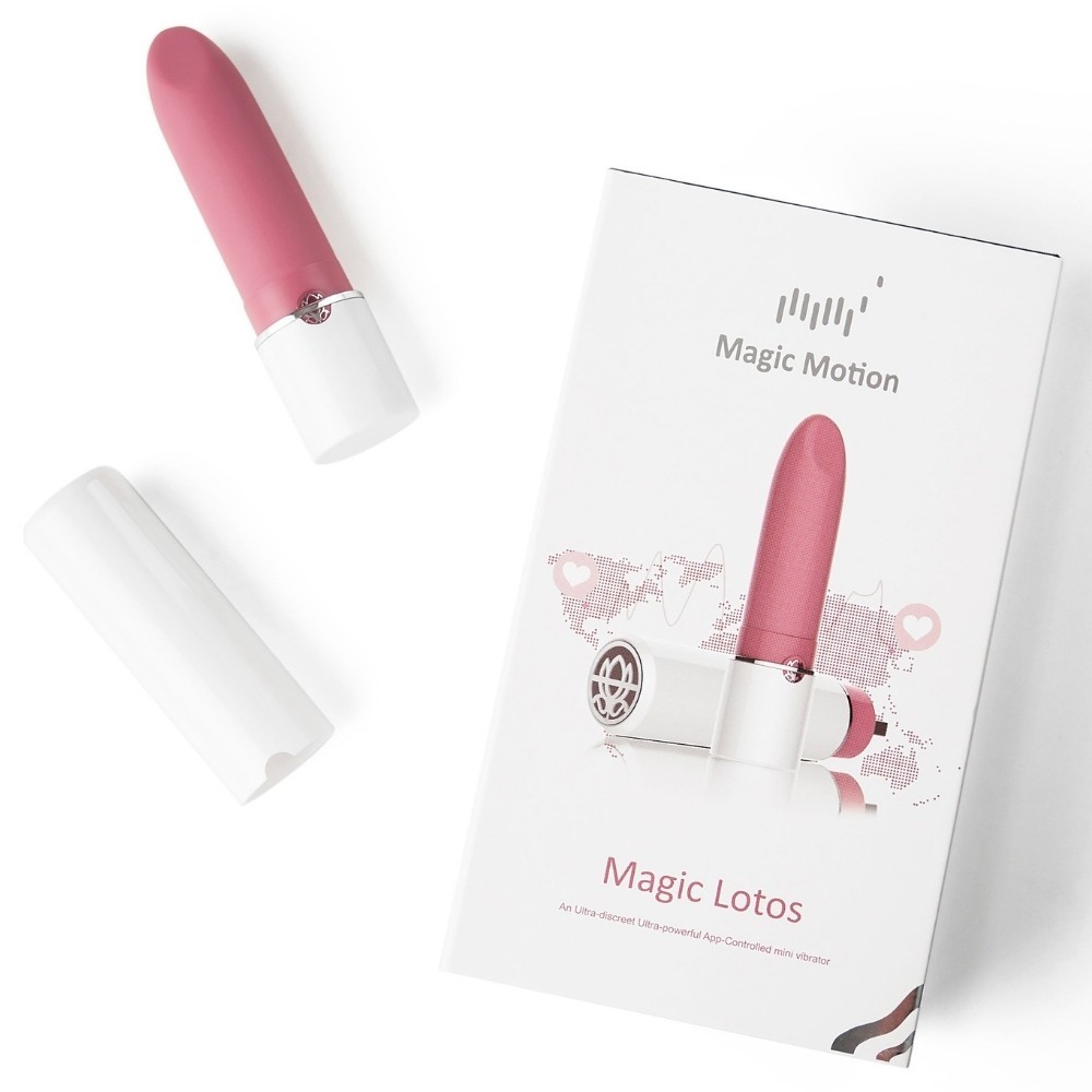 Magic Motion Lotos App Controlled Telefon Kontrollü Mini Ruj Vibratör