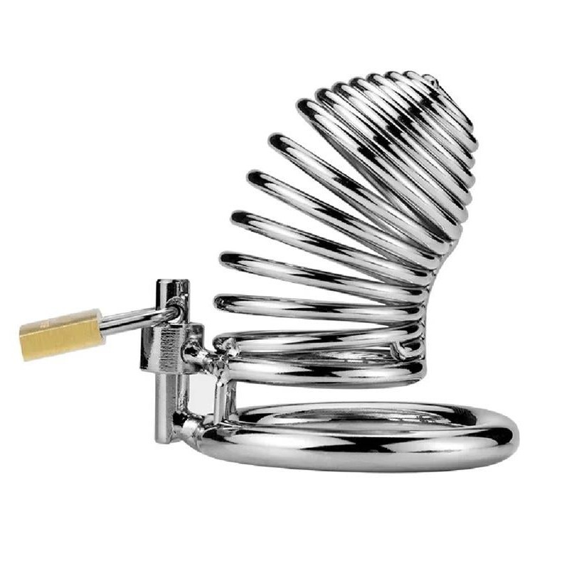 bAŞKa Master Male Chastity Orail Metal Penis Kilidi 40 mm