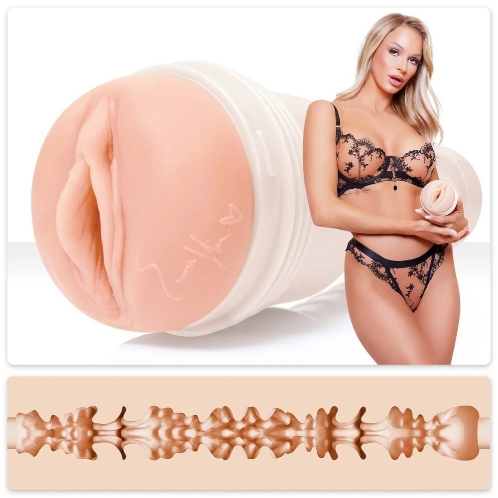 Original Fleshlight Girls Emma Hix Syrup Vajina Masturbator