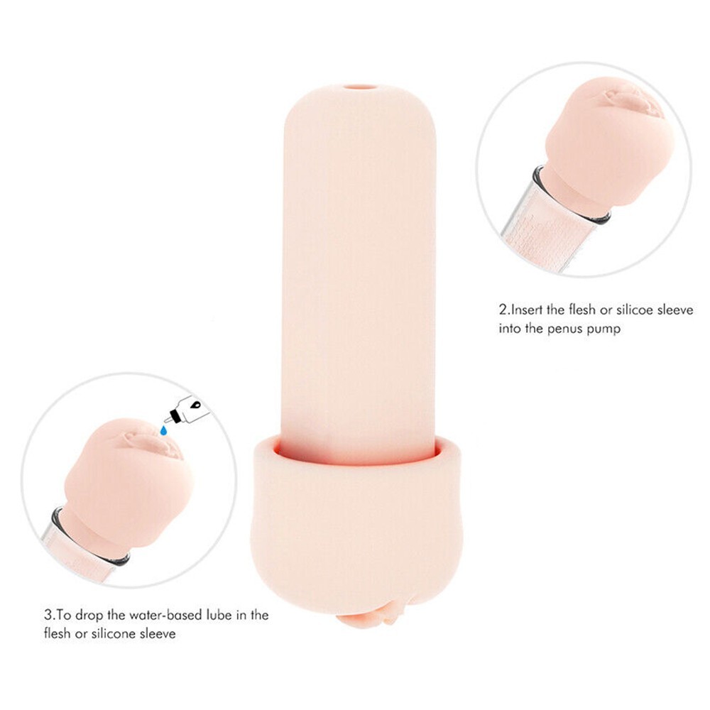 bAŞKa Fun Long Pump Sleeve Ten Uzun Vajina Başlık