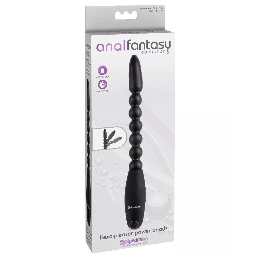 Pipedream Anal Fantasy Collection Flexa-Pleaser Power Beads Anal Vibratör