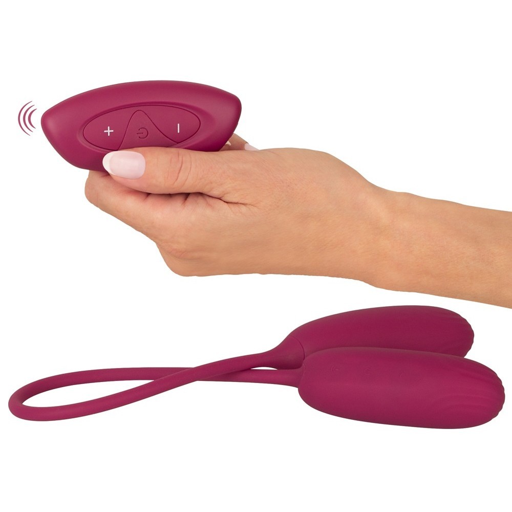 Sweet Smile RC Shaking & Vibrating Love Egg Duo Hareketli Mini Vibratör