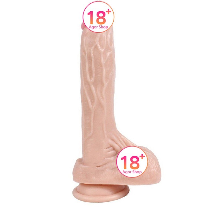 Dildo Series Dragon Flesh 21 cm Realistik Penis XS-WBC10007